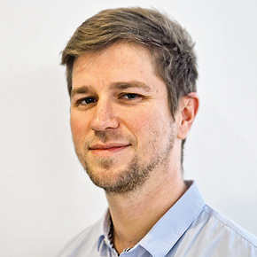 Porträt von Reha-Manager Simon Bernreiter.
