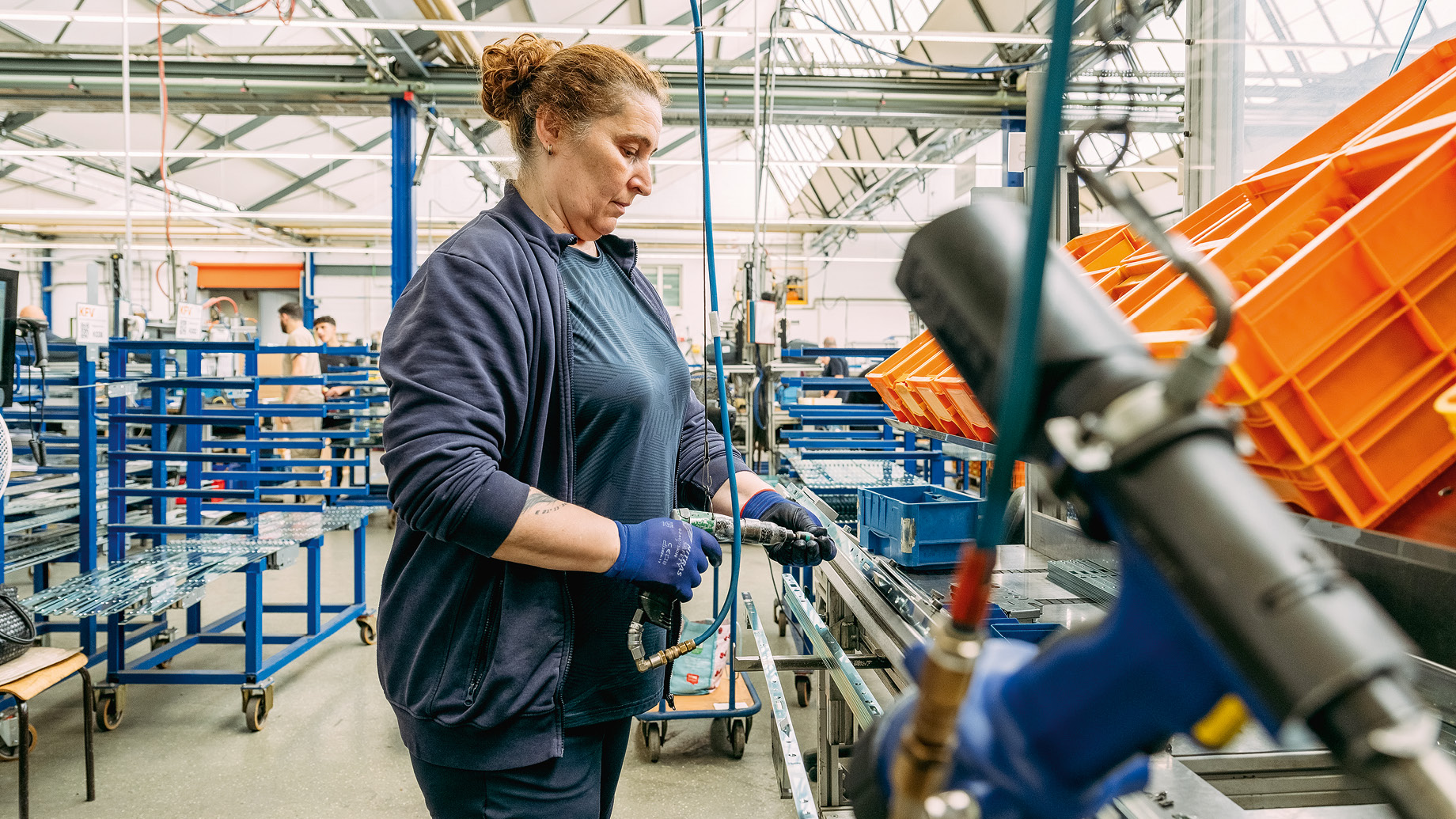 Entlastung für den Rücken durch bessere Ergonomie