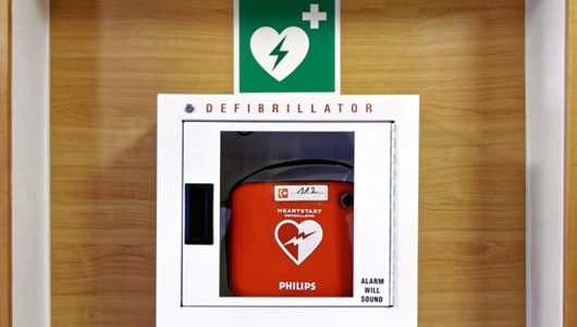 AED retten Leben